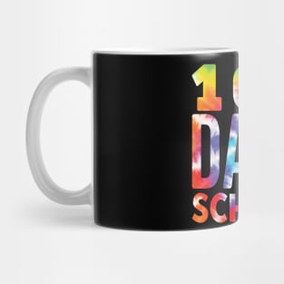 100 Days Of School - Funny Tie Die Design Mug
